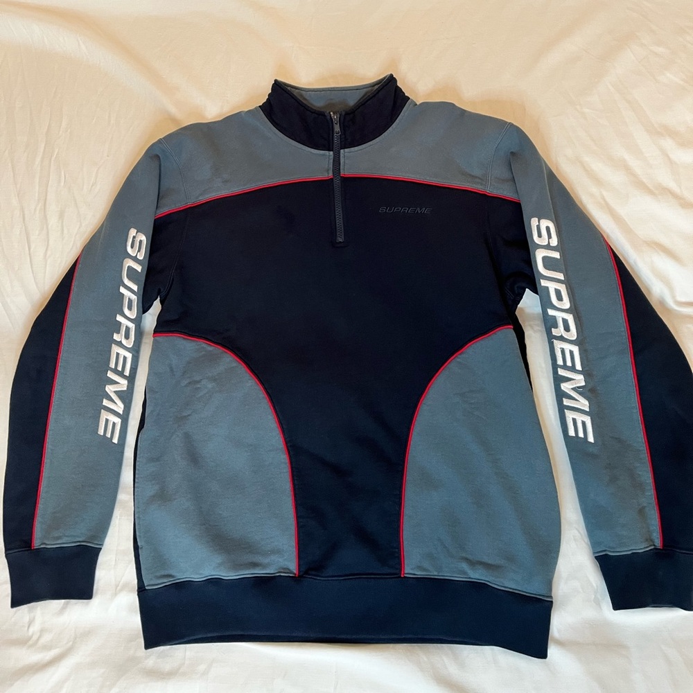 Supreme Speedway Half Zip Sweatshirt